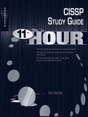 cover image of Eleventh Hour CISSP